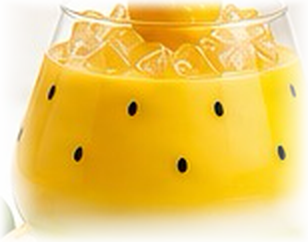 Lemon Velours dessert candle